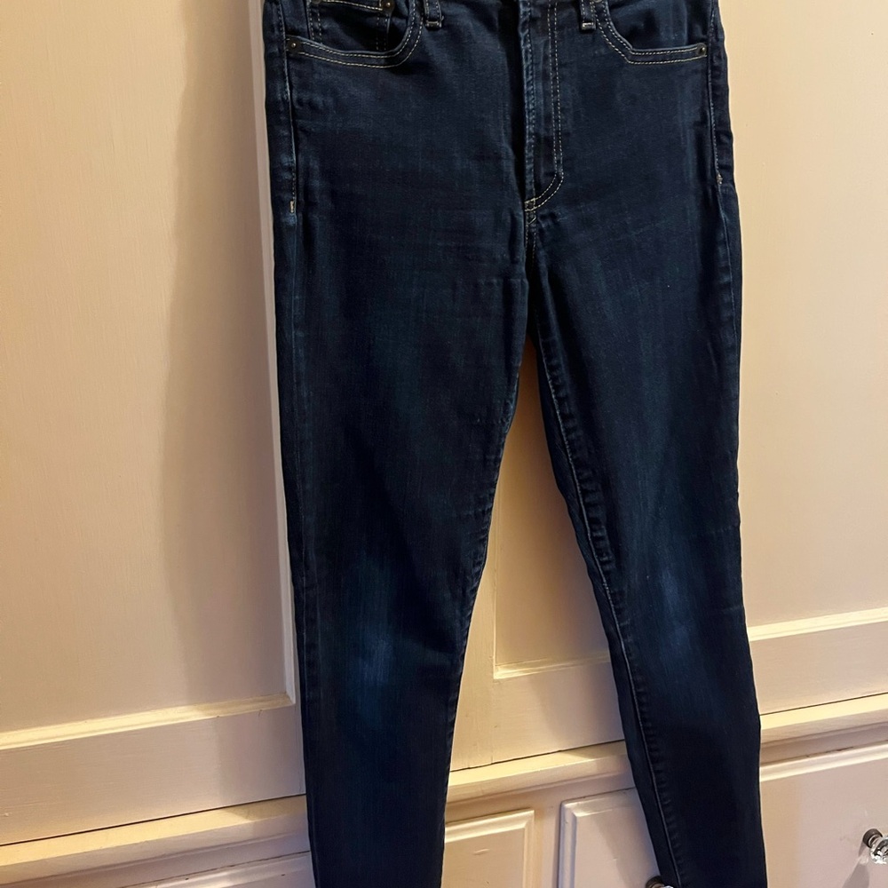 GAP Indigo High Rise Skinny Jeans